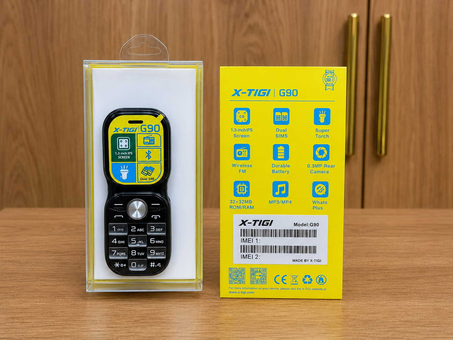 X Tigi G90 Super Tiny – Dual Sim, Fm Radio, Bluetooth Dial